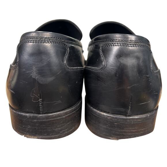 Vintage Salvatore Ferragamo Bentley Black Double Gancini Loafer Size 9.5 D main image 3